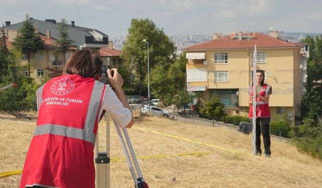 Ankara tarihine yeni bilgiler eklenecek: Bahçelievler-Emek'teki Frig Tümülüsü'nde ilk kazı başladı