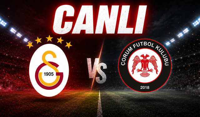 Galatasaray - Çorum FK maçı hangi kanalda, saat kaçta? GS maçı canlı Süper Lig maçı canlı yayın bilgileri