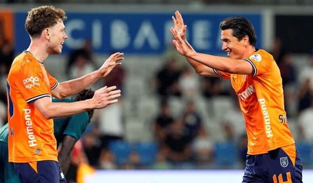 Başakşehir'den Süper Lig'de Kocaelispor karşısında 2-0'lık galibiyet