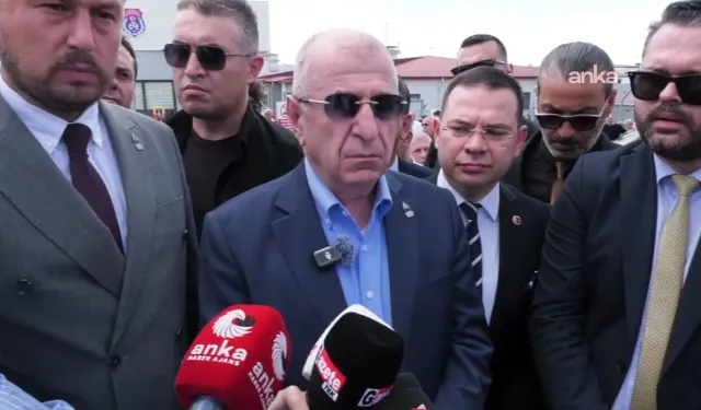 Ümit Özdağ, Sinem Dedetaş ve Oğuzhan Uğur'u cezaevinde ziyaret etti