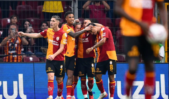 Galatasaray'dan Süper Lig'de Göztepe karşısında 3-2'lik galibiyet