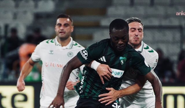 Kocaelispor'un Konyaspor deplasmanında yüzü güldü