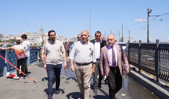 Gürsel Tekin Eminönü'nde esnafı ziyaret etti: "Hayat pahalılığı vatandaşın belini büküyor"