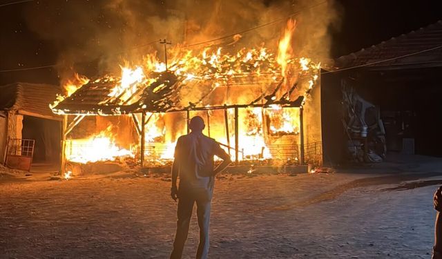 Konya Kulu'da yangın: Müstakil ev kullanılamaz hale geldi