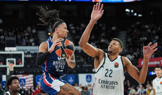Anadolu Efes, EuroLeague’de Real Madrid'i 94-84 yendi