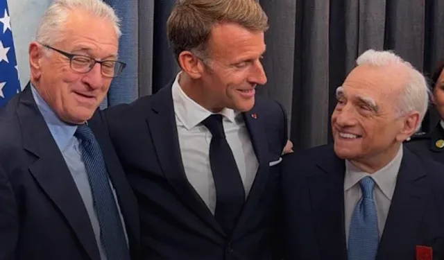 Macron’dan Martin Scorsese ve Robert De Niro’ya Légion d’Honneur nişanı