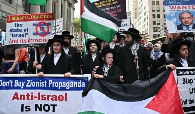 New York sokaklarında Netanyahu protestosu: Binlerce gösterici BM Genel Merkezi önünde toplandı