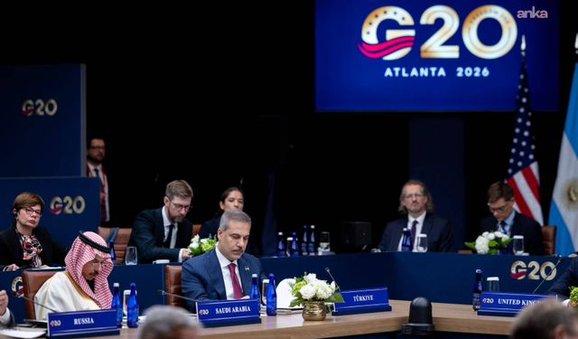 Bakan Fidan, Atlanta’da G20 toplantısına katıldı
