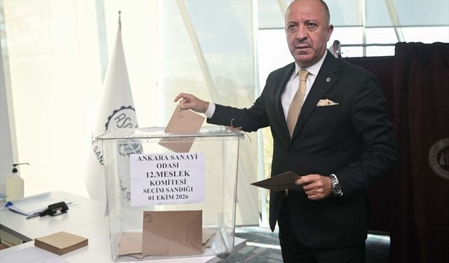 Ankara Sanayi Odası'nda meslek komitesi ve meclis üyesi seçimleri başladı