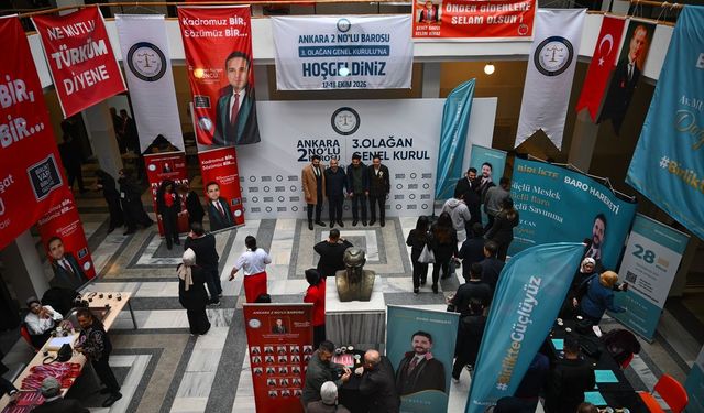 Ankara 2 No'lu Barosu'nda yeni başkan belli oldu
