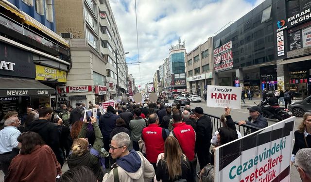 Basın meslek örgütleri Kadıköy'de buluştu: “Özgür basın yoksa özgür toplum yoktur”