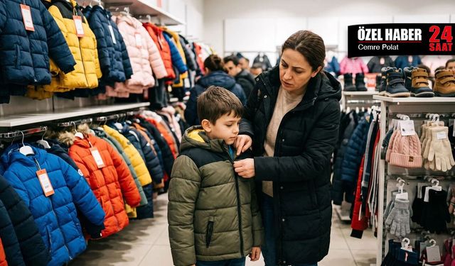 Bir çocuğun kışlık alışveriş maliyeti 20 bin lirayı buluyor