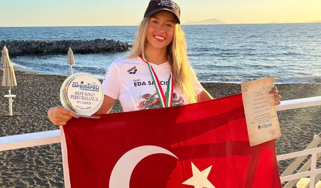 Millî yüzücü Eda Savcıgil Molokai Kanalı'nı geçen en genç Türk oldu