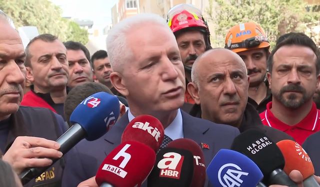 Maltepe’de çöken binaya ilişkin konuşan Vali Gül: "Üstten başlayarak kontrollü yıkım yapılacak"