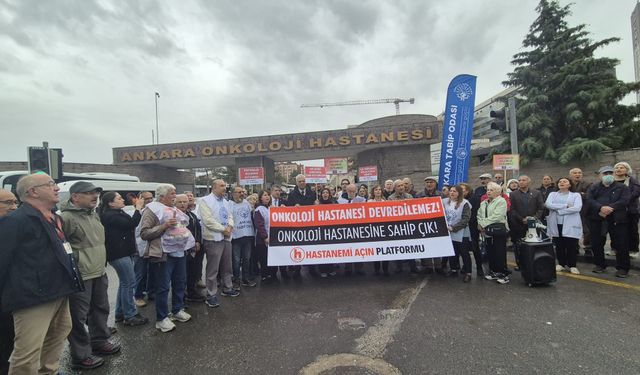 Türkiye'nin ilk kanser hastanesinin devrine tepki: “Onkoloji Hastanesi hayattır, kıymayın”