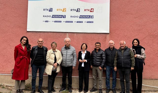 Gazeteciler Cemiyeti'nden Kosova Radyo Televizyonu’na ziyaret