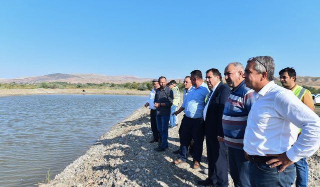Atıl haldeki Hayvan Su İçme Göletleri, yaşama kazandırıldı