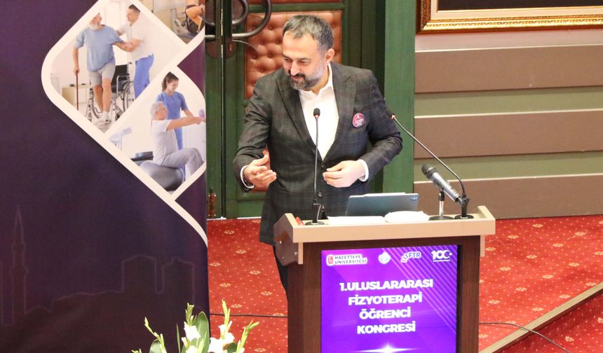 ATO Başkan Vekili Halil İbrahim Yılmaz, Uluslararası Fizyoterapi Öğrenci Kongresi’ne katıldı