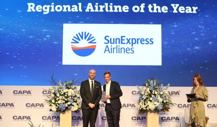 SunExpress'e "Yılın Bölgesel Hava Yolu" ödülü