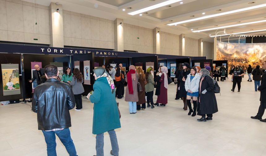 Kore Kültür Merkezi'nin "Kore-Türkiye Halk Resmi Sergisi" ilgi topladı