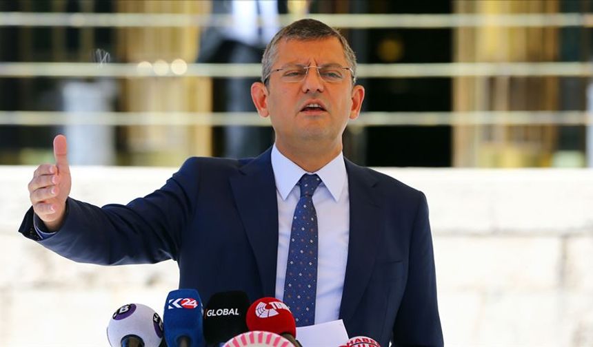 CHP lideri Özel: Türkiye’de psikolojik iktidar bir kez daha bize geçecek