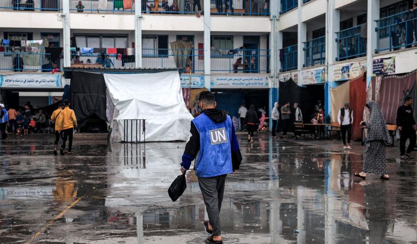 UNRWA, Cibaliye Mülteci Kampı'na insani yardım ulaştırdı