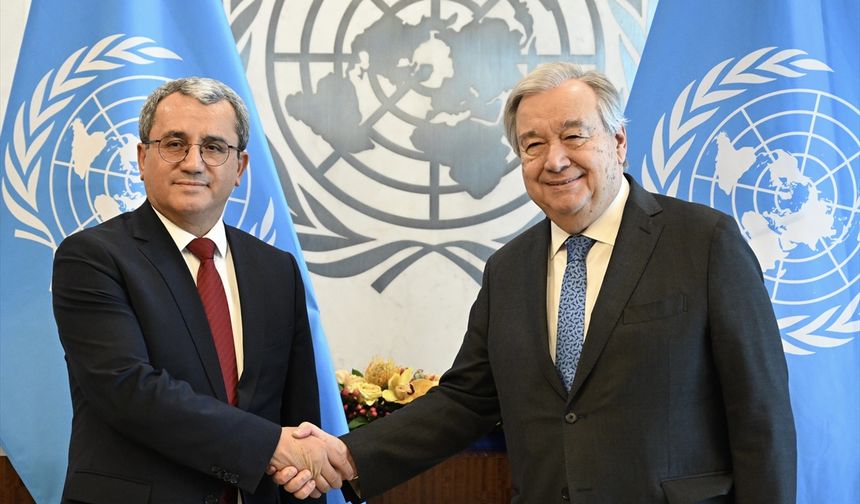 Türkiye'nin BM Daimi Temsilcisi Yıldız, Guterres'e atama mektubunu takdim etti