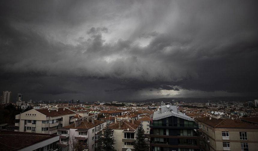 Ankara Valiliği uyardı: İl genelinde kuvvetli fırtına bekleniyor