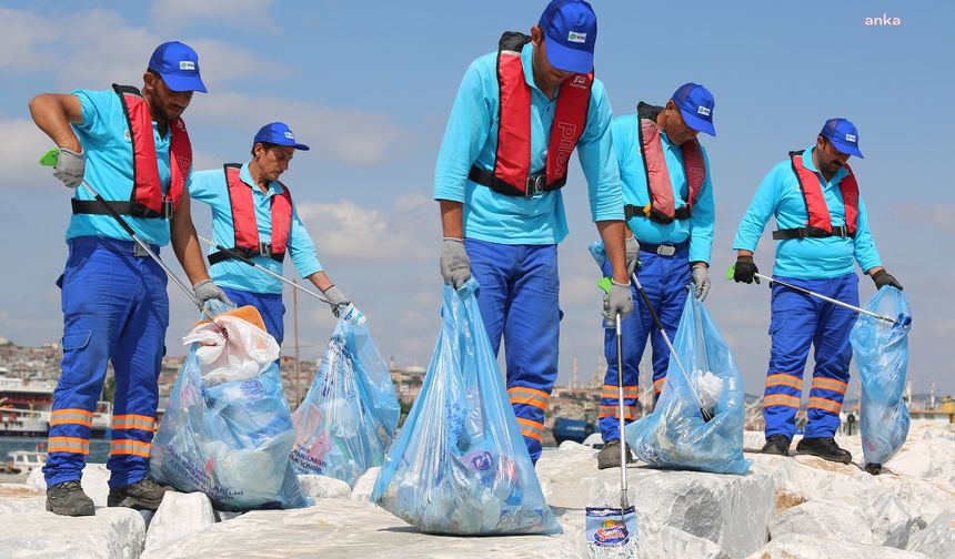 İBB ekipleri bayram tatilinde bin 440 ton çöp topladı