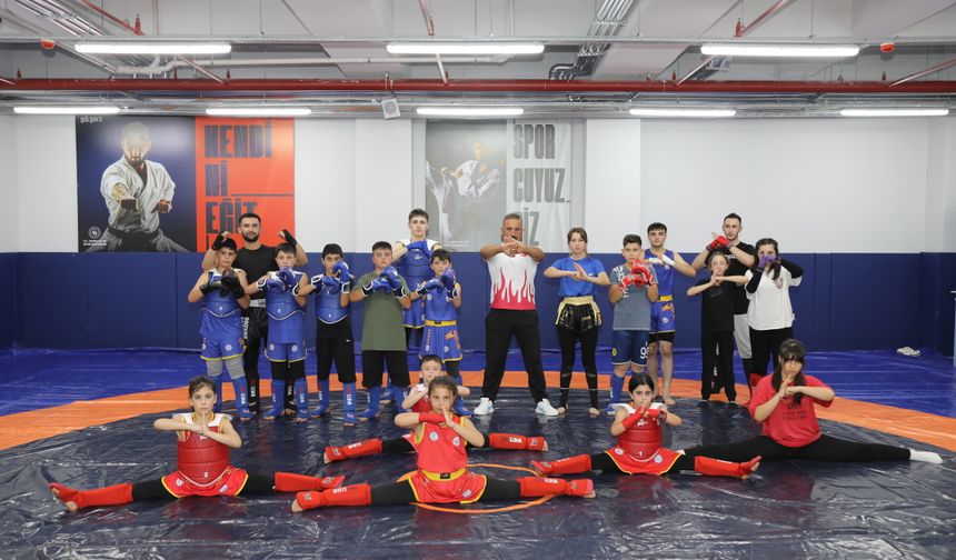 Çubuklu sporcular Wushu Şampiyonası'nda 3 madalya kazandı