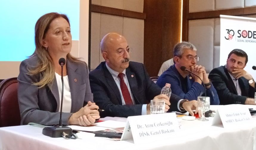 DİSK Başkanı Çerkezoğlu'ndan 'vergide adalet' için miting çağrısı: 3 Ekim'de Ankara'dayız