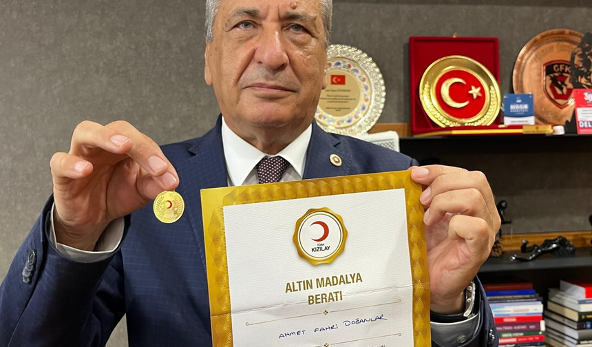 CHP'li Öztürkmen açıkladı: Kızılay'ın altın madalyasında altın oranı sıfır çıktı!