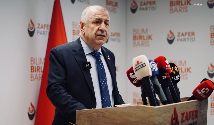 Ümit Özdağ'dan Bahçeli'ye: "Öcalan'ın koltuk değneği olmaya karar vermiş"