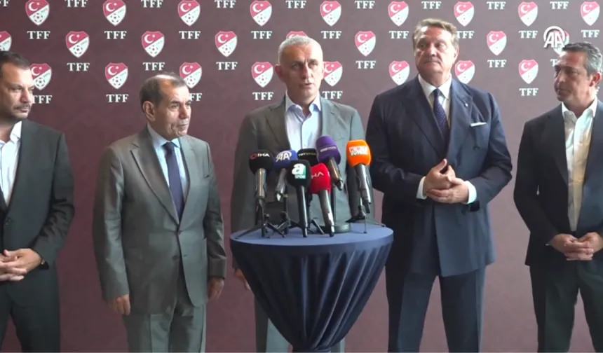 TFF Başkanı Hacıosmanoğlu, "beraberlik çağrısı" yaptı