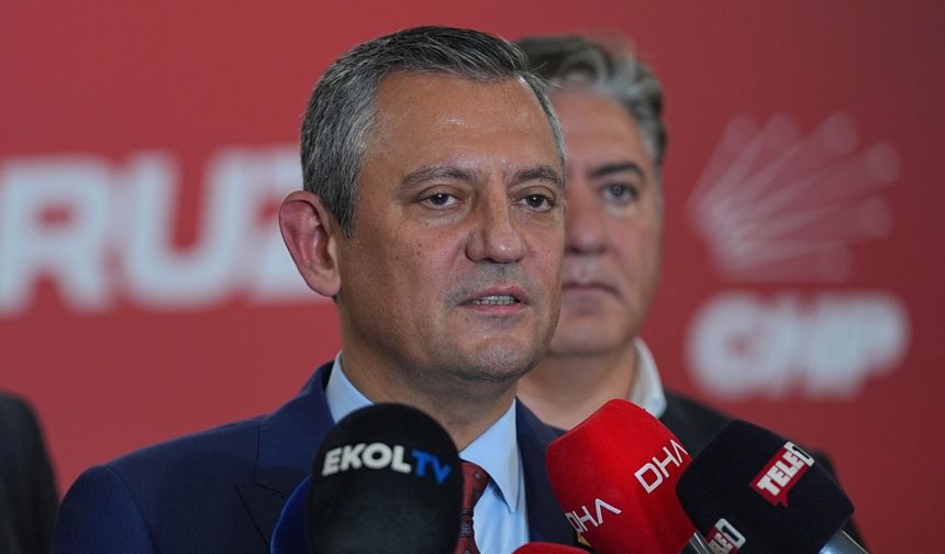 CHP Genel Başkanı Özel'den İstanbul'daki grup toplantısının ardından açıklama: