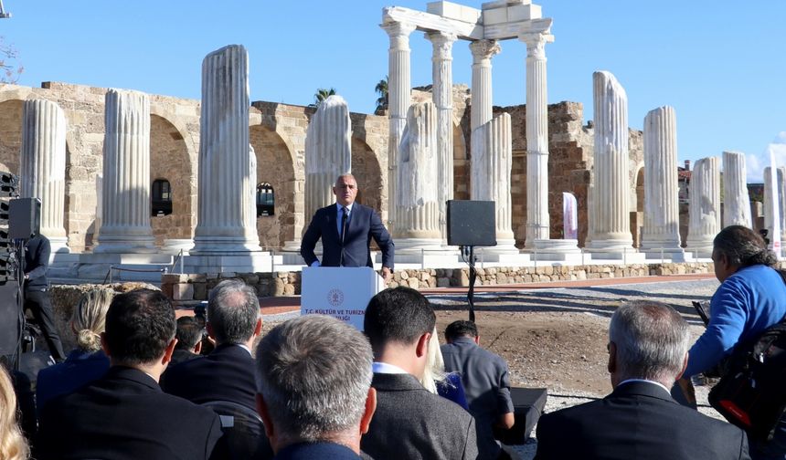 Kültür ve Turizm Bakanı Ersoy, Geleceğe Miras Projesi'nin 1. yılını değerlendirdi: