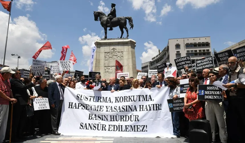 Medya Dayanışma Grubu: “İfade ve basın özgürlüğü ağır tehdit altında”