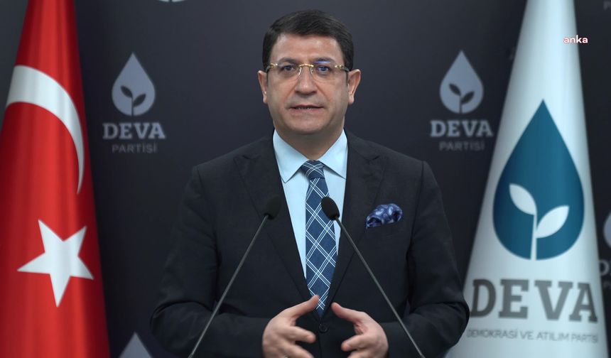 DEVA Partili Şahin: "Hedefimiz, yeni çatı partiyle grup çalışmalarına başlamak"