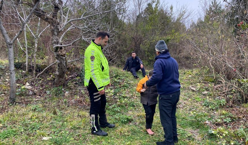 Kastamonu'da kaybolan otizmli çocuk polis ekipleri tarafından bulundu