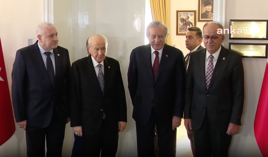 DEM Parti-Devlet Bahçeli görüşmesi sona erdi