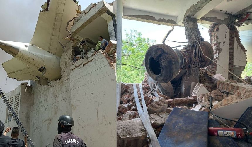 Hindistan'da yolcu uçağı düştü: 200'den fazla kişi öldü