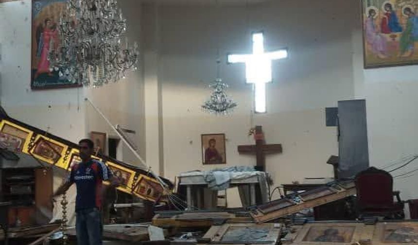 Şam’da kilisede patlama: Çok sayıda kişi hayatını kaybetti!