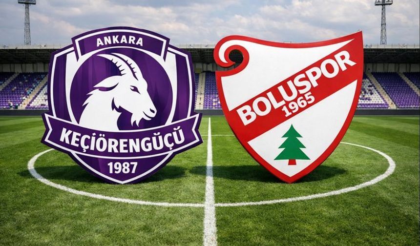 Boluspor - Keçiörengücü maçı hangi kanalda, saat kaçta? Boluspor Keçiörengücü maçı canlı yayın bilgileri
