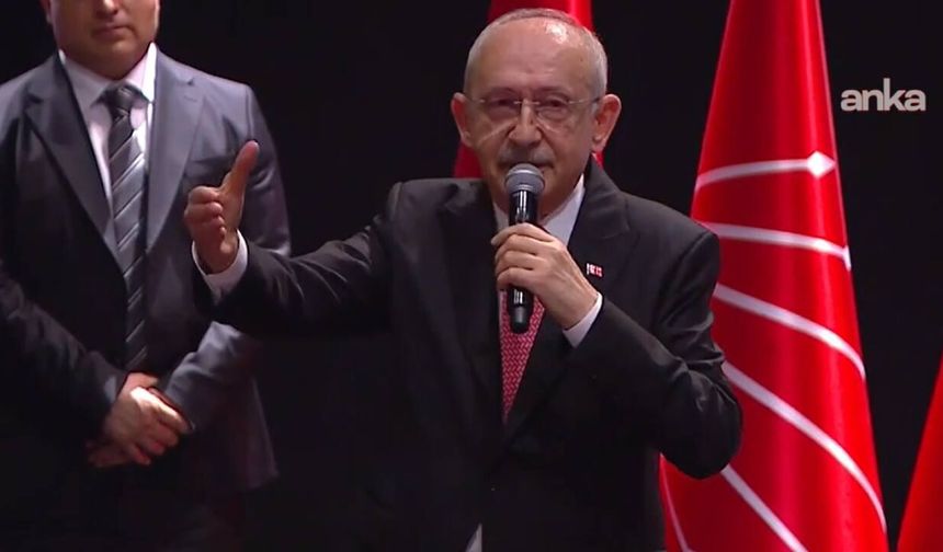 Kılıçdaroğlu, CHP Genel Merkezi'nde konuştu: "Kurultay davasını başımıza bela edenlerden hesap soracağım"