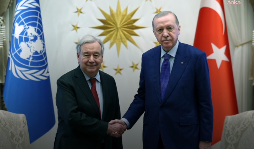 Erdoğan ve Guterres’ten kritik telefon diplomasisi: Bölgesel krizler masadaydı