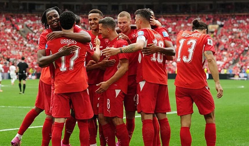 İsviçre, Dünya Kupası’nda Kanada’yı 2-1’le geçerek adını son 32 turuna yazdırdı