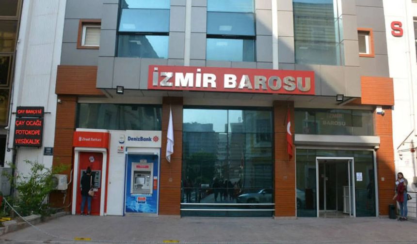 İzmir Barosu Başkanı Sefa Yılmaz ve yönetim kurulu üyeleri hakkında soruşturma başlatıldı