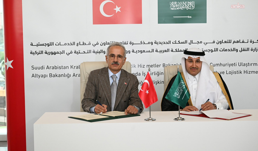 Bakan Uraloğlu duyurdu: Türkiye ile Suudi Arabistan arasında iki mutabakat zaptı imzalandı