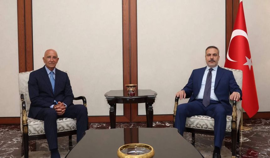Bakan Fidan ve Tom Barrack, Ankara'da görüştü: ABD-Türkiye ortaklığı somut sonuçlar üretiyor