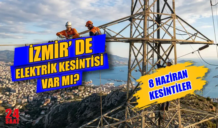 İzmir Elektrik Kesintisi 8 Haziran’da Var Mı? İzmir Elektrik Kesintisi Hangi İlçelerde, Elektrikler Ne Zaman Gelecek?